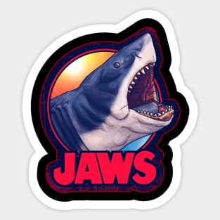 Jaws movie Sticker